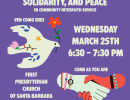 Vigil for Lament, Solidarity and Peace