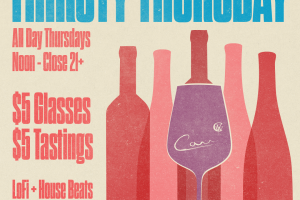 Thirsty Thursday ~ $5 Wine Tasting & Glasses