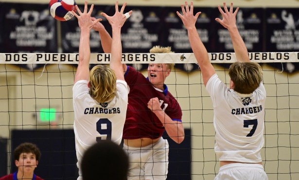 Matteo Burdick Lifts San Marcos Boys’ Volleyball to Five-Set Victory Over Rival Dos Pueblos
