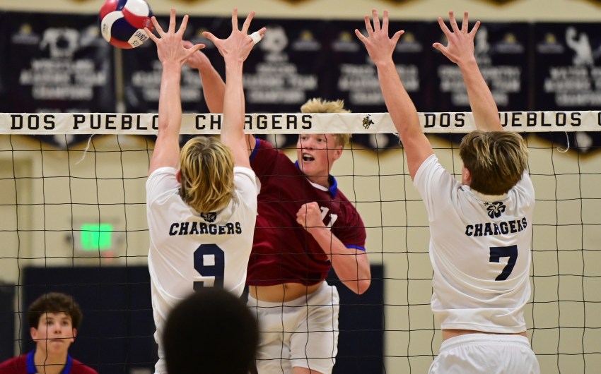 Matteo Burdick Lifts San Marcos Boys’ Volleyball to Five-Set Victory Over Rival Dos Pueblos