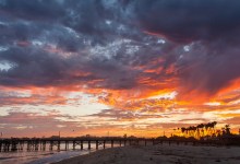 Easter Sunrise Service at Goleta Beach