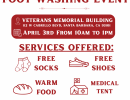 Annual Foot Washing Event