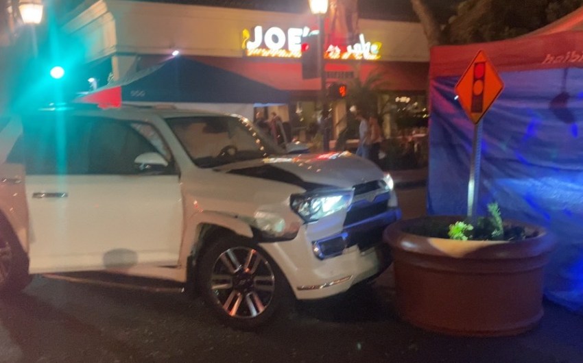 DUI Hit-and-Run Suspect Detained by Bystander After Downtown Santa Barbara Crash