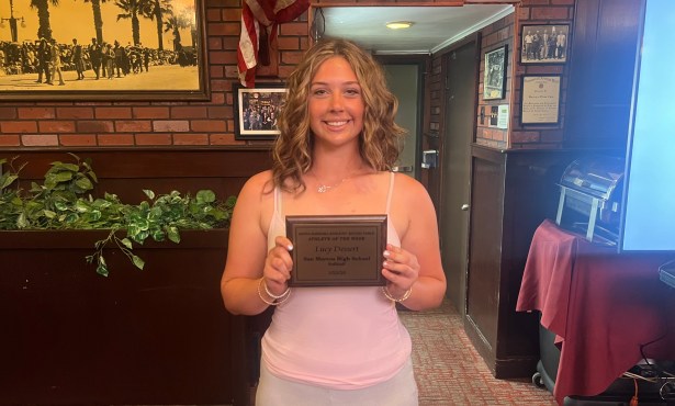 SBART Press Luncheon: Lucy Dessert and Andy Keenan Receive Athlete of the Week Awards