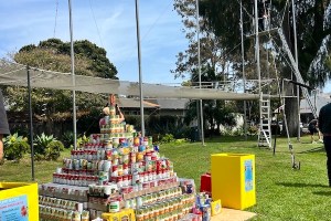 4th Annual Spring Food Drive and Trapeze Event