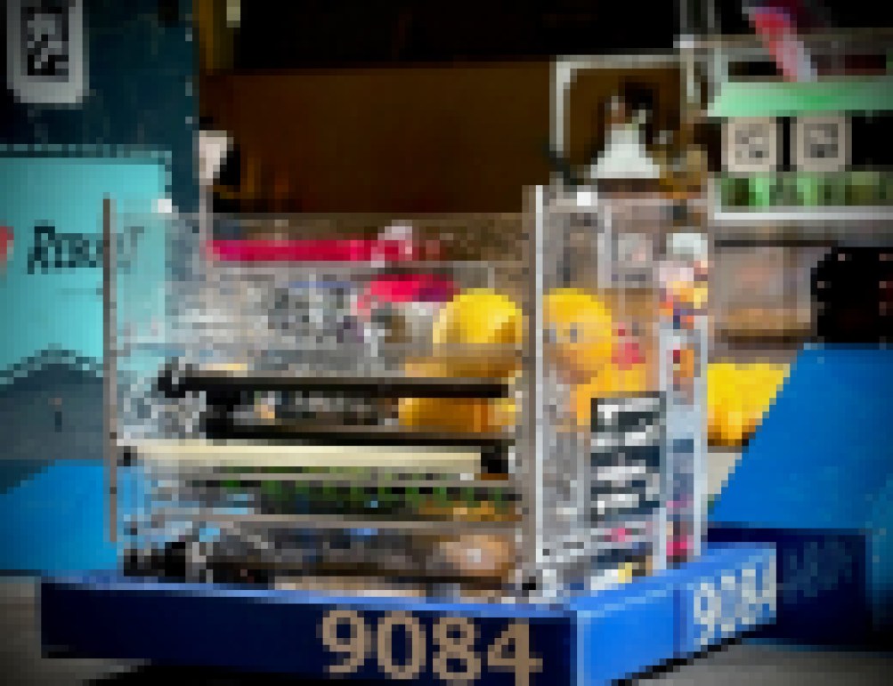 Local High School Robotics Team Makes Top Ten at District Competition