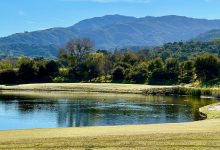 Painting at Rancho San Marcos Golf Course