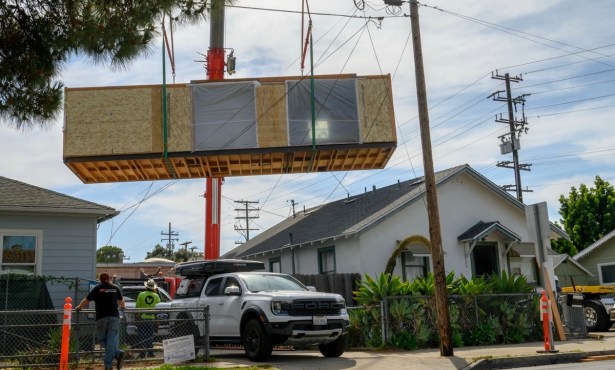 Habitat for Humanity Cranes In ADU on Santa Barbara’s Cota Street