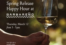 Sandhi Spring Release Happy Hour at Barbareño