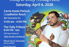 Carne Asada Potluck for Artist Danny Meza