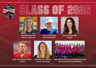 Inductees of 2026 SBCC Athletics Hall of Fame Announced