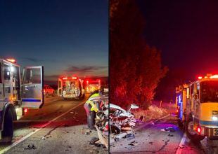 Man Seriously Injured in Highway 101 Crash Near Mariposa Reina in Gaviota