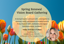 Spring Renewal Vision Board Gathering