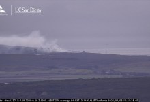 Plato Fire Burning Near Vandenberg Space Launch Complex