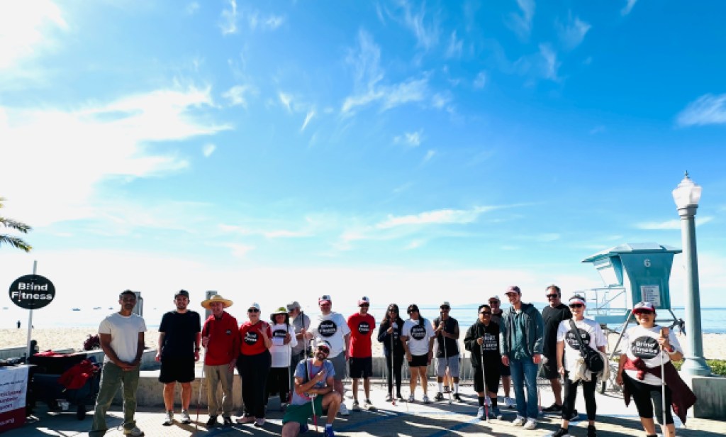 Blind Fitness Partners with Santa Barbara Museum of Natural History Sea Center for Inclusive Private Experience on Stearns Wharf