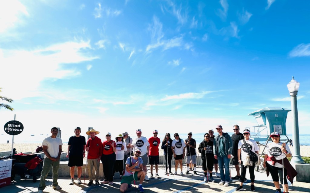 Blind Fitness Partners with Santa Barbara Museum of Natural History Sea Center for Inclusive Private Experience on Stearns Wharf