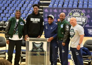 AJ Dybansta Jersey Retirement Highlights Soldier Showcase at Thunderdome