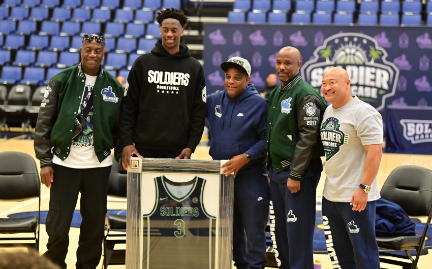 AJ Dybansta Jersey Retirement Highlights Soldier Showcase at Thunderdome