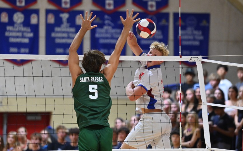 Boys’ Volleyball Roundup: San Marcos Captures Outright Channel League Title With Sweep of Rival Santa Barbara