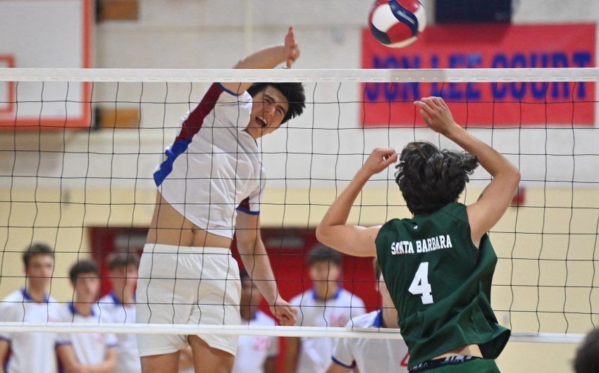 Boys’ Volleyball Roundup: San Marcos Captures Outright Channel League Title With Sweep of Rival Santa Barbara