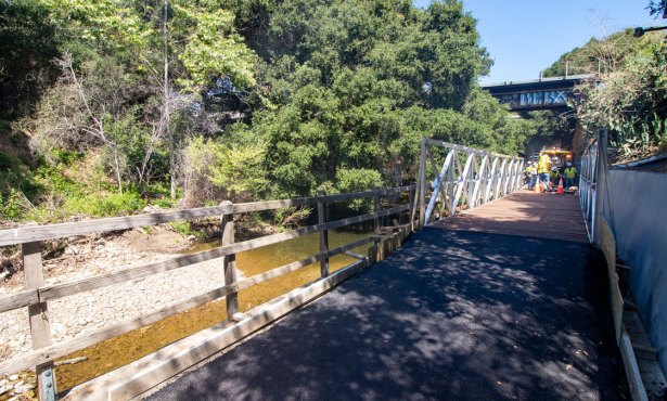 Maria Ygnacio Bike Path in Goleta Reopens