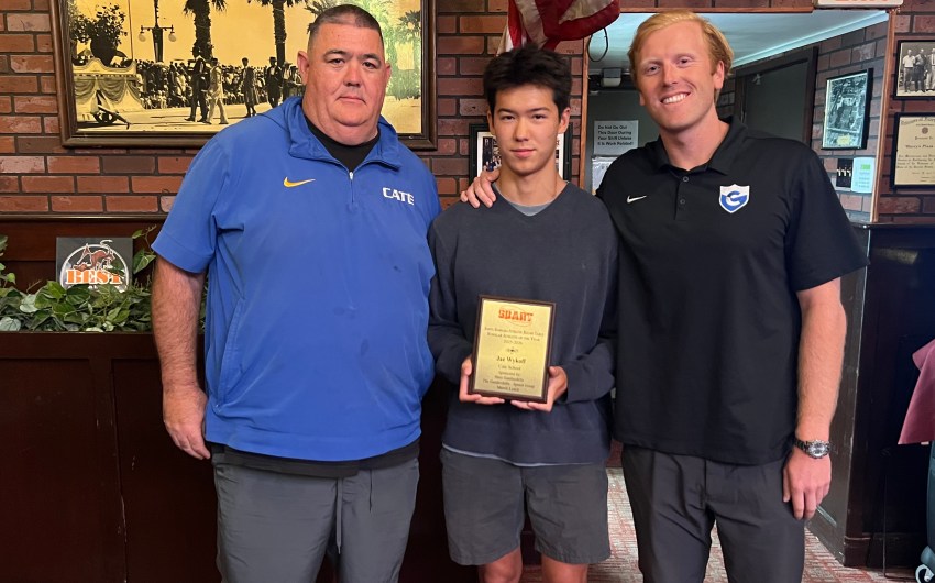 SBART Press Luncheon: Jae Wykoff Receives Cate Scholar Athlete of the Year Award