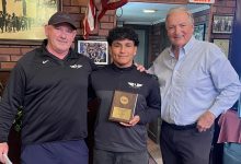 SBART Press Luncheon: Matteo Williams Receives Phil Womble Ethics in Sports Award