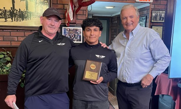 SBART Press Luncheon: Matteo Williams Receives Phil Womble Ethics in Sports Award