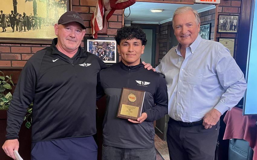 SBART Press Luncheon: Matteo Williams Receives Phil Womble Ethics in Sports Award