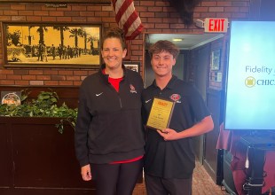 SBART Press Luncheon: Luke Steinert Honored as SBCC Scholar Athlete of the Year