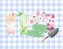 Summer Mocktails in the Garden with SB Garden Project