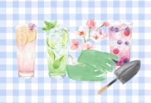 Summer Mocktails in the Garden with SB Garden Project
