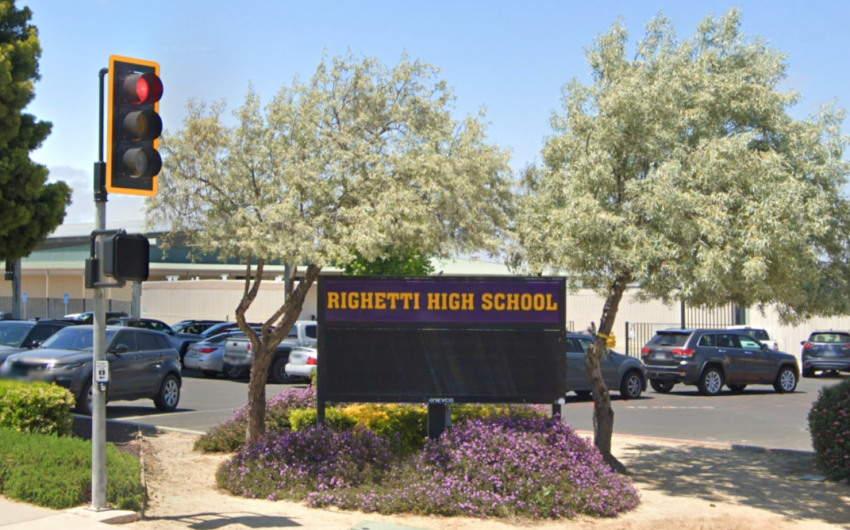 Righetti High Student Arrested with Loaded Handgun on Campus in Santa Maria