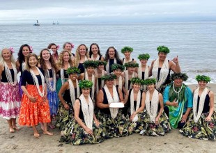 A Santa Barbara Hula Hālau Prepares to Cross the Pacific
