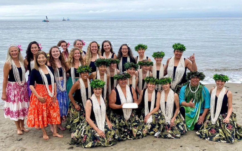 A Santa Barbara Hula Hālau Prepares to Cross the Pacific