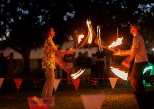 Jugglers Catch Fire at 50th Annual Isla Vista Juggling Festival