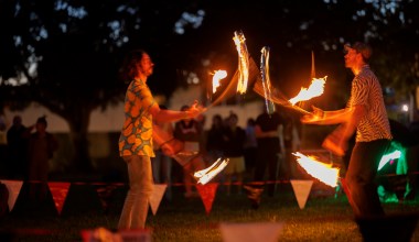 Jugglers Catch Fire at 50th Annual Isla Vista Juggling Festival