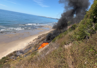 Smoke from ‘Hope Ranch Volcano’ Prompts Response — but It’s No Volcano