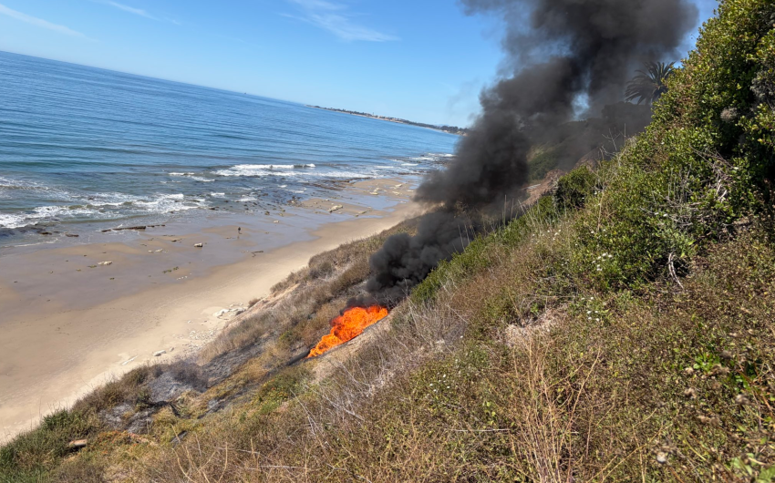 Smoke from ‘Hope Ranch Volcano’ Prompts Response — but It’s No Volcano