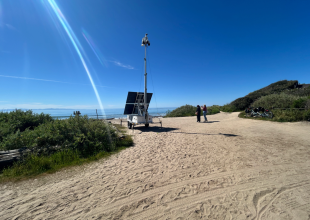 UC Santa Barbara Lagoon, West Campus in the Dark Again