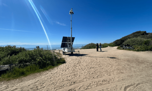 UC Santa Barbara Lagoon, West Campus in the Dark Again