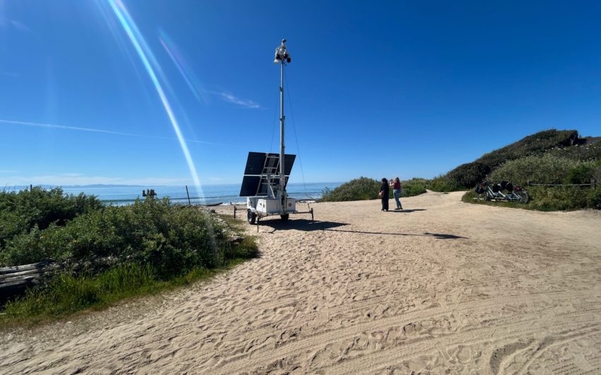 UC Santa Barbara Lagoon, West Campus in the Dark Again