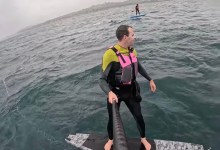 Shark Chases Foil Surfer Off Santa Barbara Coast 