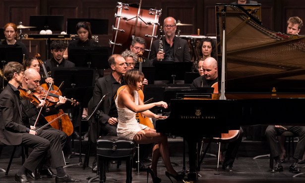 Review | Yuja Wang Is Electrifying, as Promised