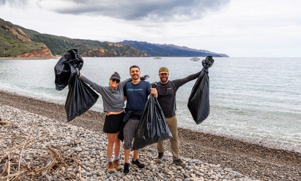 Volunteers Remove 775 Pounds of Trash from Shores of Santa Cruz Island