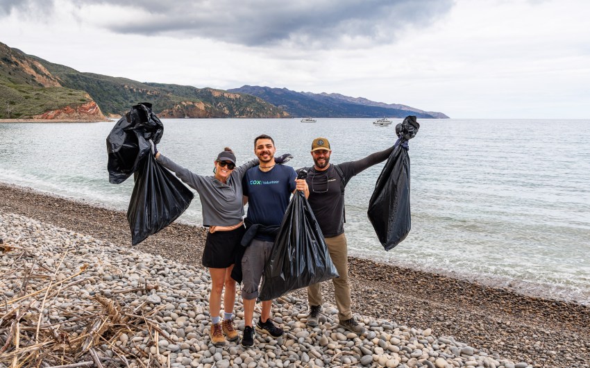 Volunteers Remove 775 Pounds of Trash from Shores of Santa Cruz Island