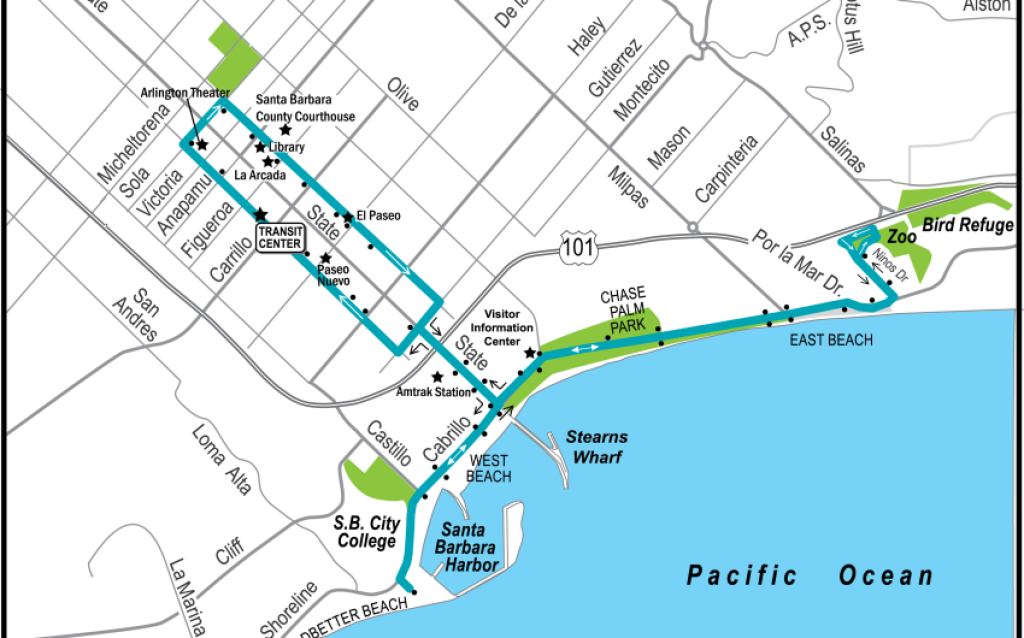 MTD to Bring Back Electric Downtown-Waterfront Shuttle Service in Partnership with City of Santa Barbara; Santa Barbara Zoo to Cover Free Rides for Zoo Visitors