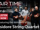 UCSB Arts & Lectures ‘Air Time’: Isidore String Quartet Violinists Adrian Steele and Phoenix Avalon