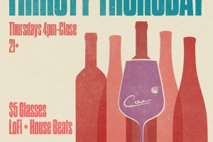 Thirsty Thursday at Carr Winery ~ $5 Wine Tasting & Glasses