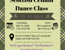 Family Scottish Ceilidh Dance Class Thurs May 14